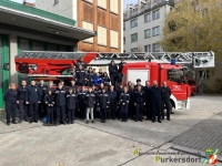 Feuerwehrjugend besucht die Berufsfeuerwehr-Wien