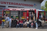 Feuerwehrstorch besuchte FF Untergrafendorf 10 Mal
